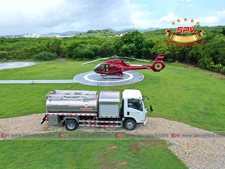SPV Helicopter Refueling Truck ISUZU in Antigua and Barbuda 